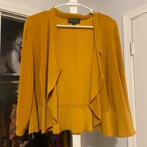 Mustard Blazer